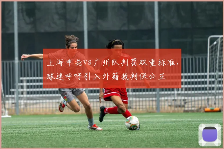 上海申花vs广州队判罚双重标准，球迷呼吁引入外籍裁判保公正
